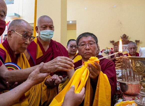 Dalai Lama Inauguration of Khamgar Druk Dharmakara College